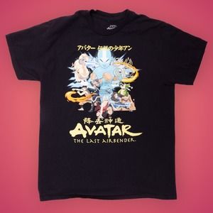 Avatar The Last Airbender Graphic T-shirt Medium
